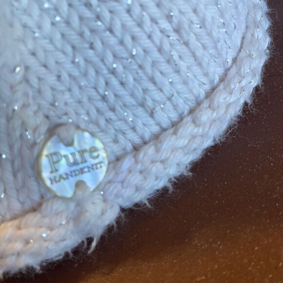 Pure handknit cowl neck sweater - Picture 2 of 9